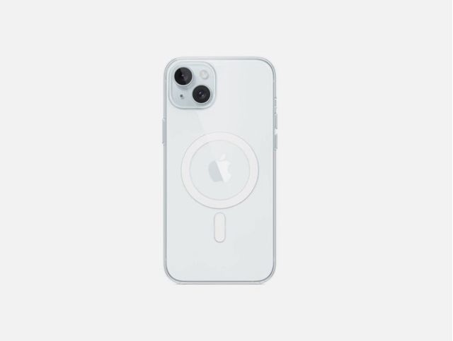 Apple iPhone 15 Plus Clear Case w MagSafe