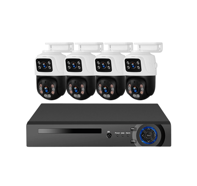 Sistem Sigurie Kamera Set (4 COPE) 6.0MP + NVR P6-QQ6-WiFi