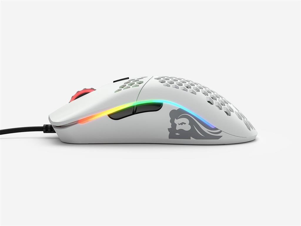 ShopAZ | Glorious Model O Minus - USB 2.0 - Mouse matt white