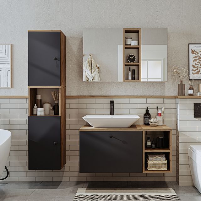 Lotus set 3 Pjesësh Anthracite Pine