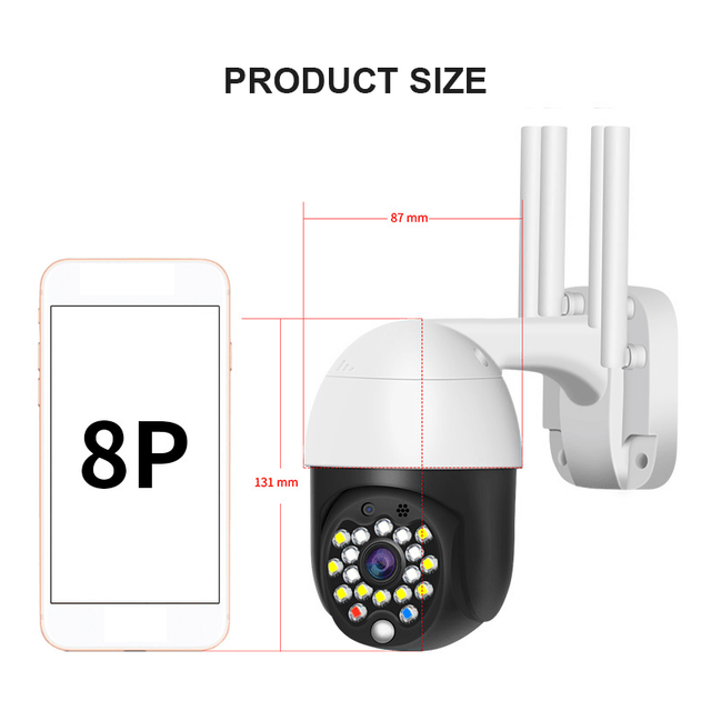 Kamere WiFi 3.0MP C-P09-18(EN) Pa Memorie