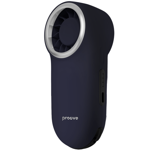 Ventilator portativ Proove Wing, 2000mAh, 4W, i kaltër