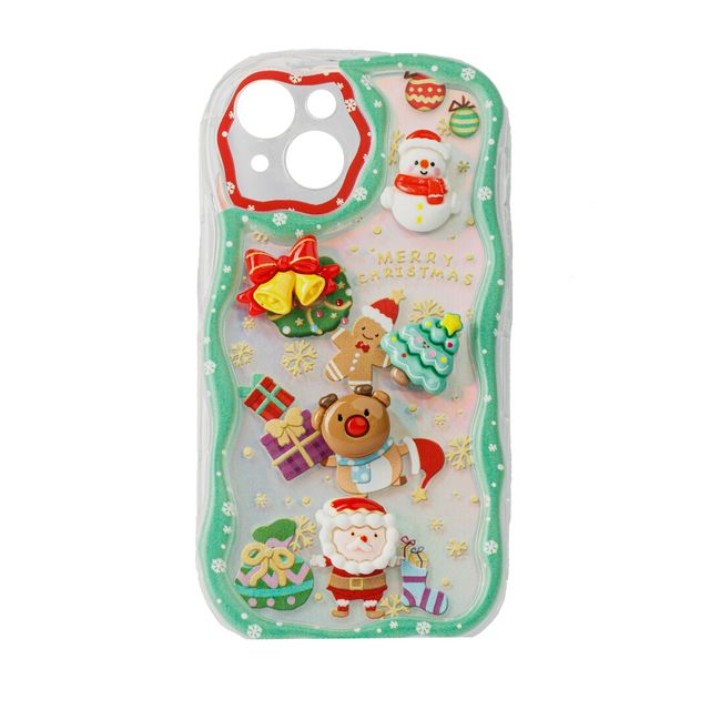Fotroll për telefon TECH TIME Christmas Edition Green