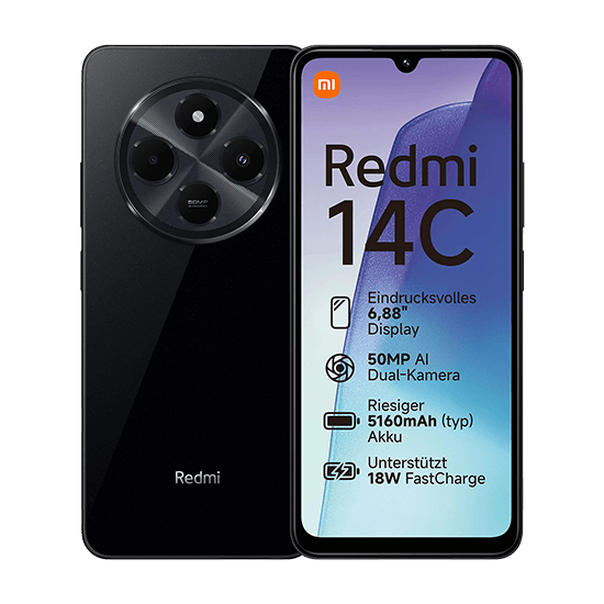 ShopAZ | TELEFON XIAOMI REDMI 14C | 4GB 128GB BLACK