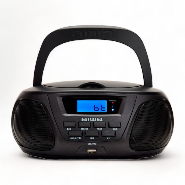 Radio Boombox Portativ me Bluetooth, CD dhe MP3 AIWA BBTU-300PK Radio Boombox Portativ me Bluetooth, CD dhe MP3 AIWA BBTU-300BKMKII